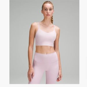 NWOT Lululemon Pink Peony Matching Set